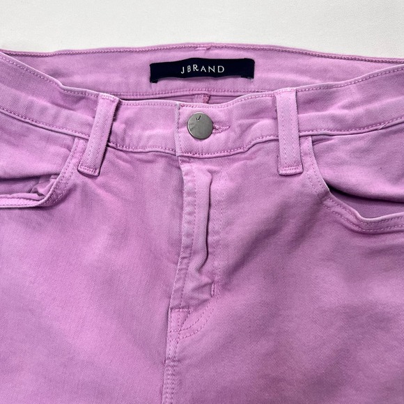 J Brand Women’s Denim Alana Skinny Jeans in Lavendoula Purple Size 25 - Picture 6 of 12